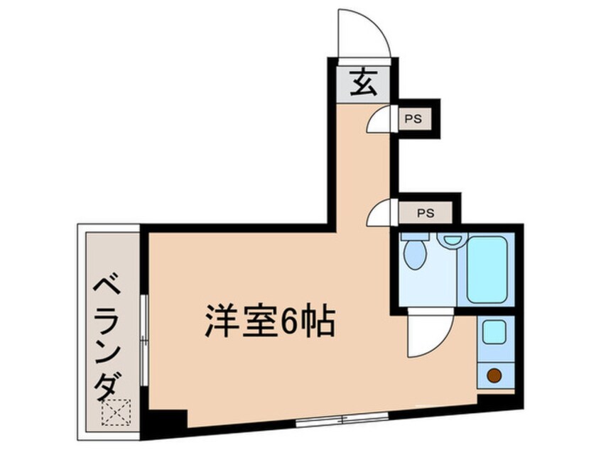 間取図 クロンド藤ヶ丘