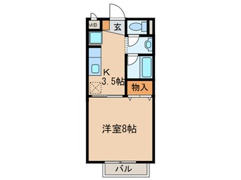 間取図 サ－プラスワン徳重