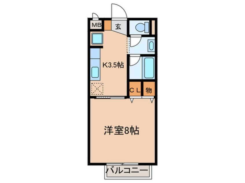 間取図 サ－プラスワン徳重