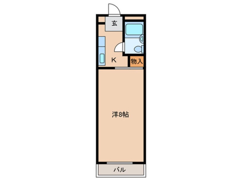 間取図 ラポールまるとみ