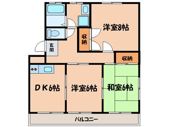 間取図 ビラ上野