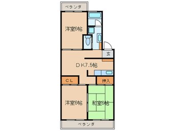 間取図 ハイツハーモニー