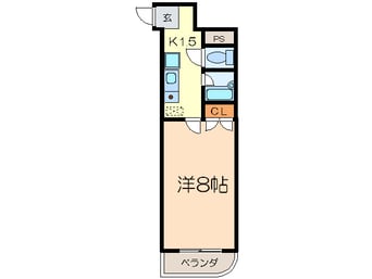 間取図 シャトー村瀬千代田ビル