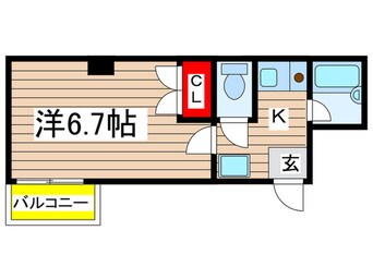 間取図 シャトー村瀬千代田ビル