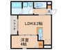 robot home 黄金 1LDKの間取り