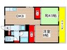 関谷ハイツ 2DKの間取り