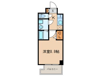 間取図 プレサンスＴＨＥ栄