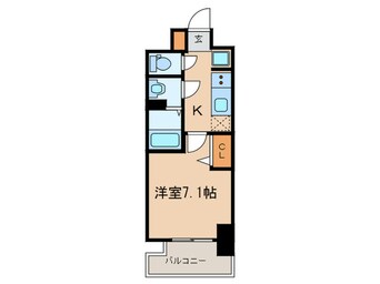 間取図 プレサンスＴＨＥ栄