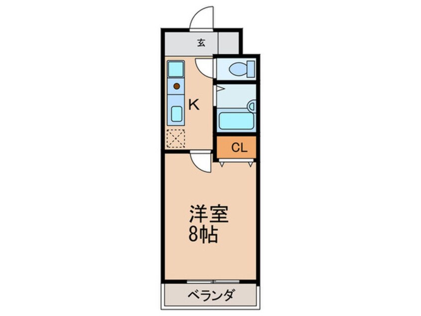 間取図 グランメール一社