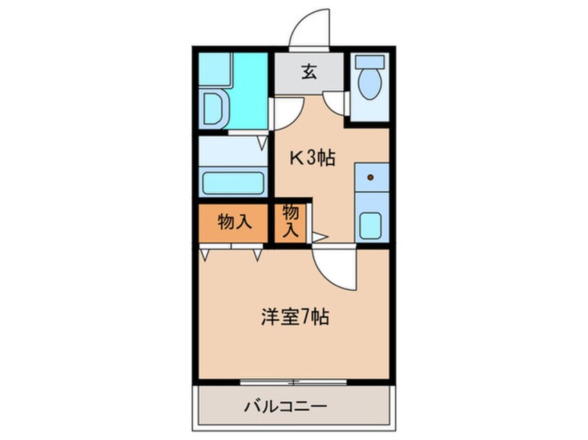 間取図 エスポワール井田