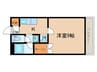 ラブリーハウス・Ⅲ番館 1Kの間取り
