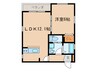ロイヤル　フォレスト 1LDKの間取り