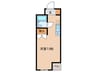 ESPACE　A 1Rの間取り