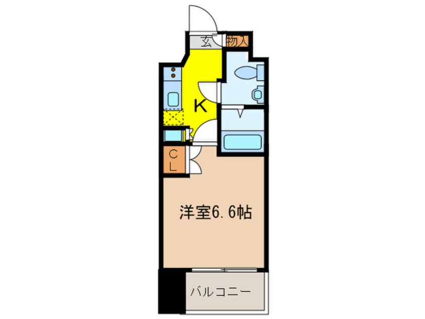 間取図 シエルブルー栄