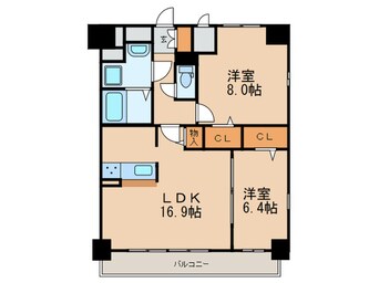 間取図 プレスティ則武