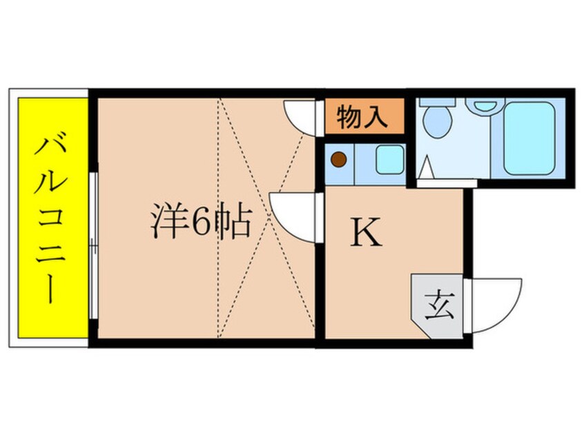 間取図 メイゾン道徳