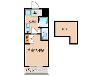 間取図 オーシャン三河豊田駅前