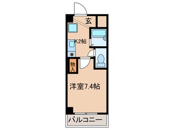 間取図 オーシャン三河豊田駅前