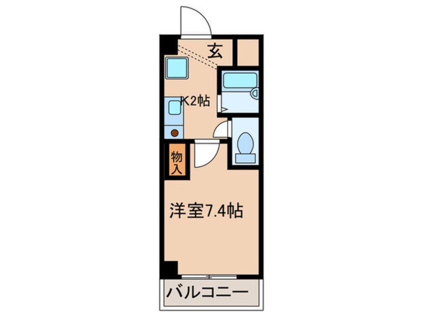 間取図 オーシャン三河豊田駅前