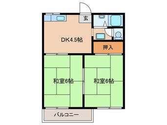 間取図 フォーブル春日井