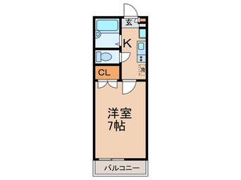 間取図 アムール　21