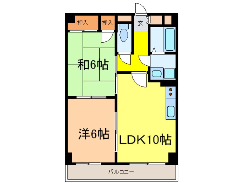 間取図 ヒルズ覚王山