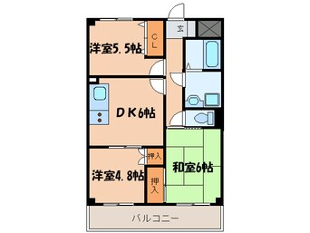 間取図 ヒルズ覚王山