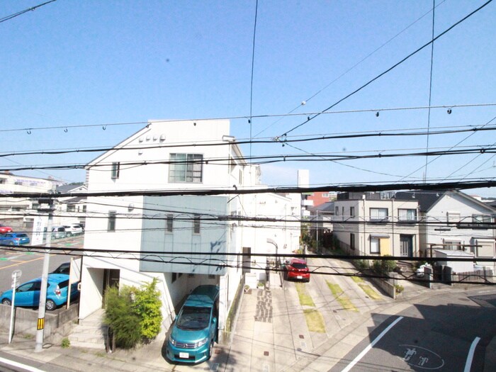 室内からの展望 ベルコモンズ八幡山