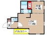 Ｌａ　Ｌｕｃｅ山王 1LDKの間取り