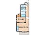 Ｌａ　Ｌｕｃｅ山王 1LDKの間取り