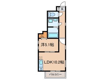 間取図 Ｌａ　Ｌｕｃｅ山王