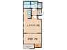 Ｌａ　Ｌｕｃｅ山王 1LDKの間取り