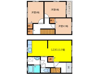 間取図 エストメ－ル才勝