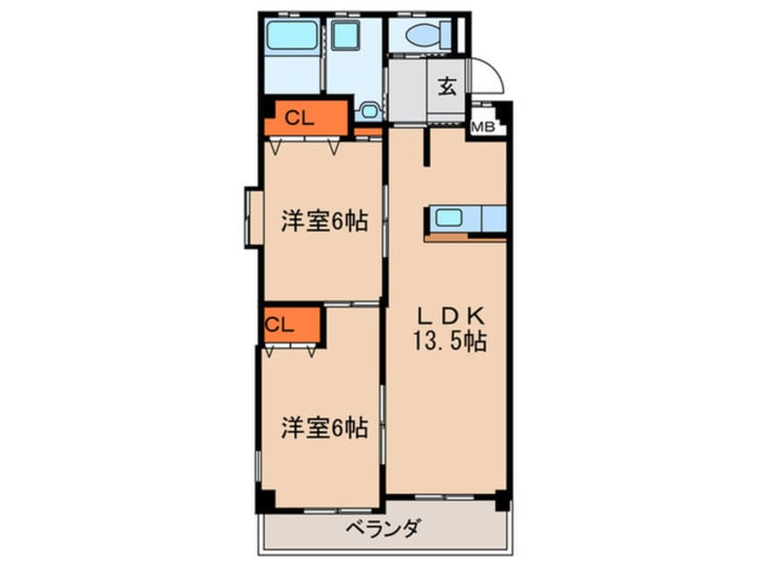 間取図 ガウディ田酉