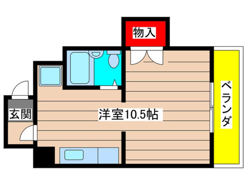 間取図 第３栄和ビル