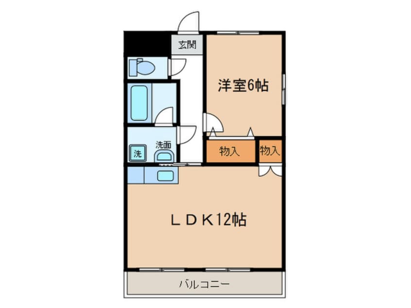 間取図 篠原橋マンション