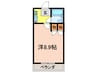 宇佐美ビル 1Kの間取り