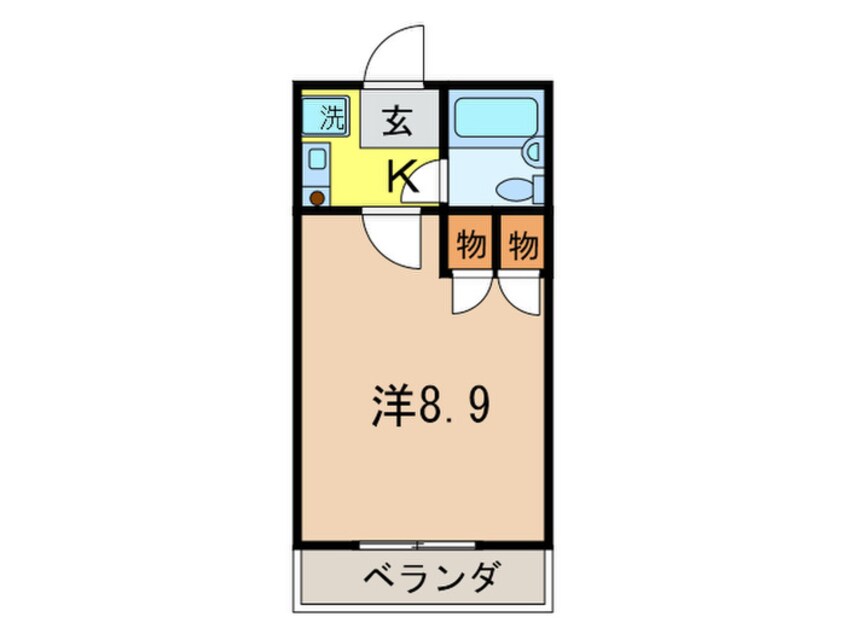 間取図 宇佐美ビル