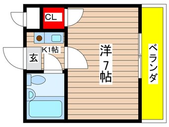 間取図 山富第３マンション