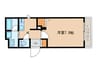 ル・シエル覚王山 1Kの間取り