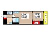 RESIDENCE　DRACAENA 1LDKの間取り