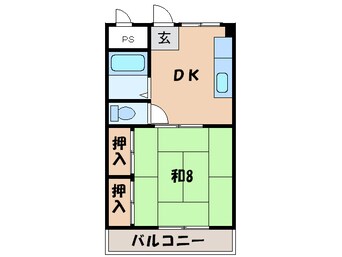 間取図 メゾン魚町