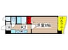 ヒルズ新栄 1Kの間取り