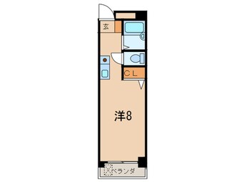 間取図 シティピア伝馬町