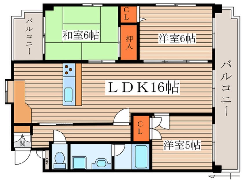 間取図 ステージ平子