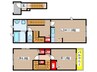 サンリット新池Ｂ 2LDKの間取り