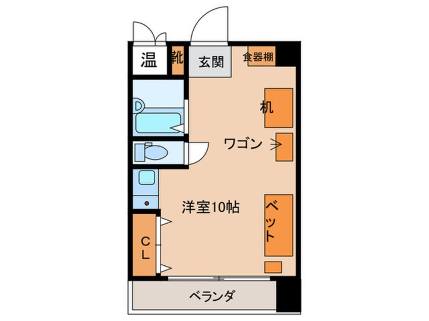 間取図 ドミール今池