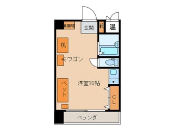 間取図 ドミール今池