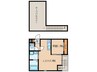 Grandtic Libra 浅間町 1LDKの間取り