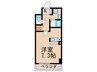 山の手ハウス 1Rの間取り
